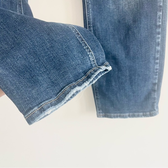 Silver Jeans Co. Elyse Straight Crop Western Glove Works Womens 32/27 - Picture 6 of 8